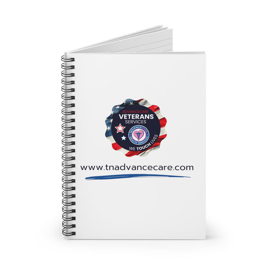 AdvanceCare Veterans Spiral Notebook