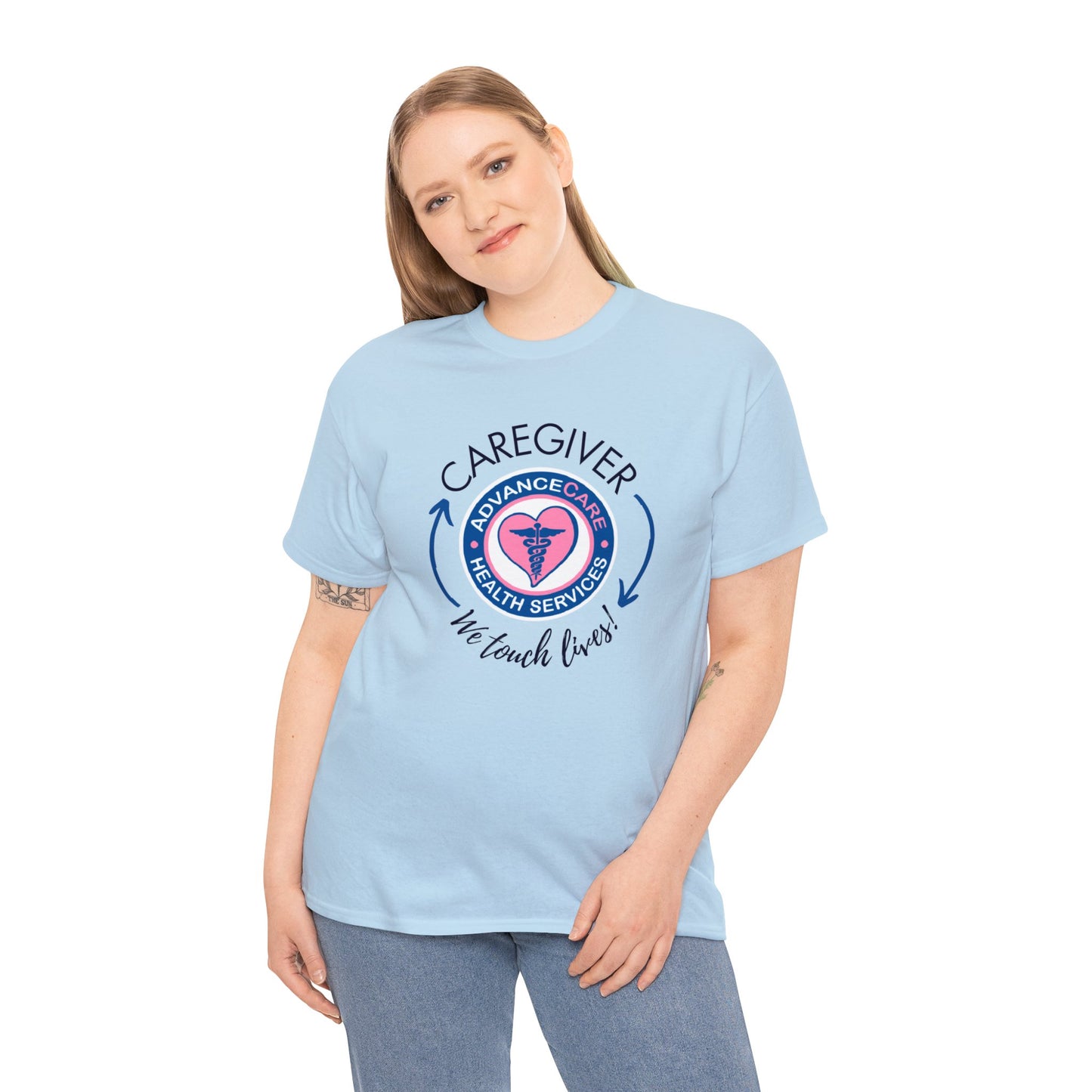 AdvanceCare Caregiver Unisex Heavy Cotton Tee