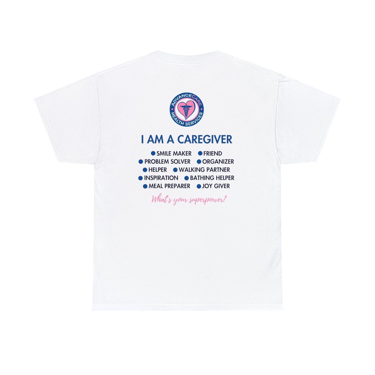 AdvanceCare Caregiver Unisex Heavy Cotton Tee