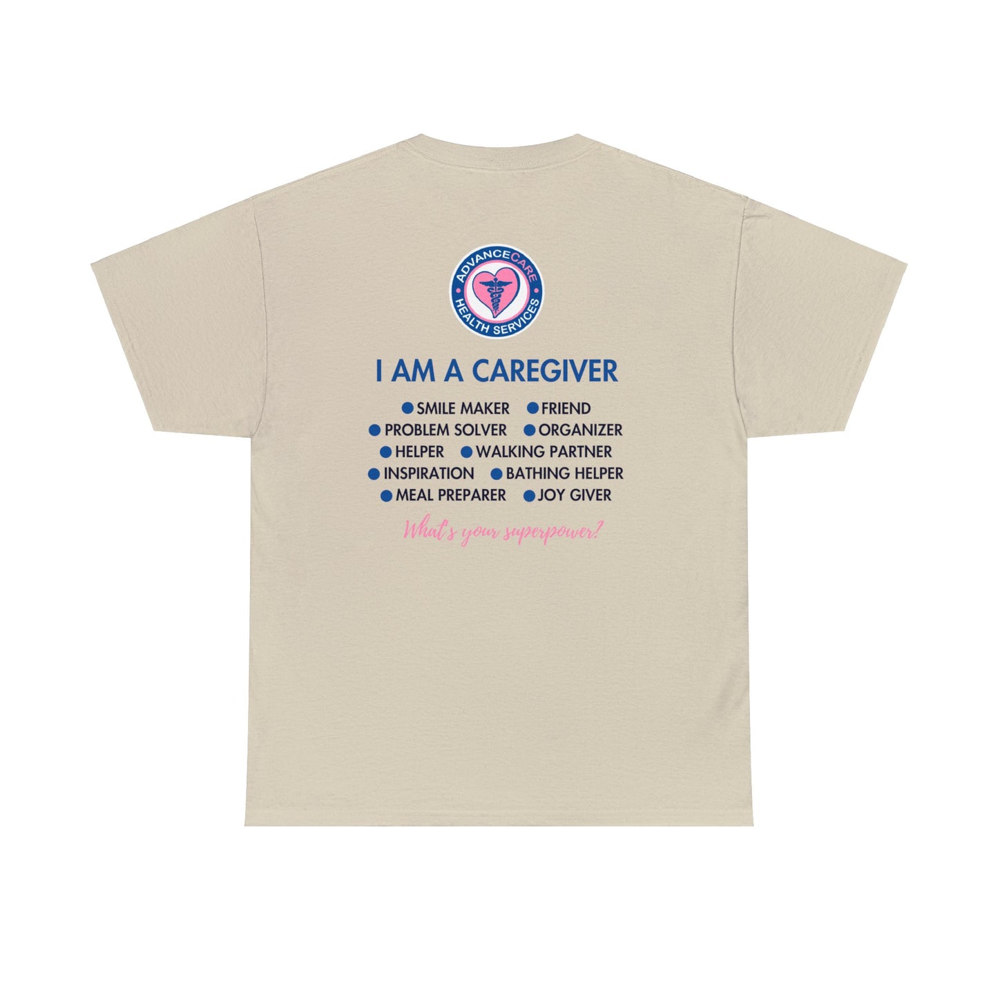 AdvanceCare Caregiver Unisex Heavy Cotton Tee