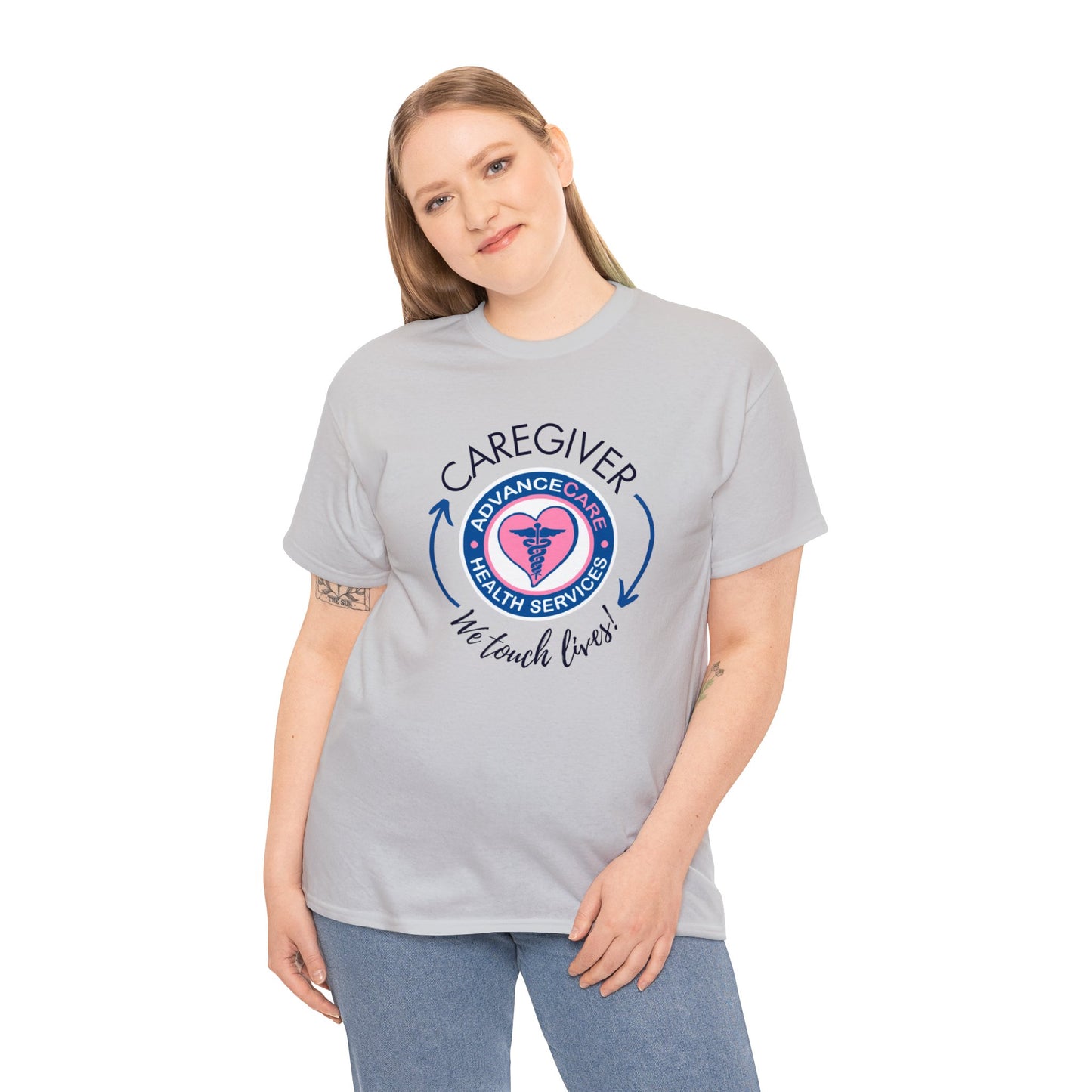 AdvanceCare Caregiver Unisex Heavy Cotton Tee