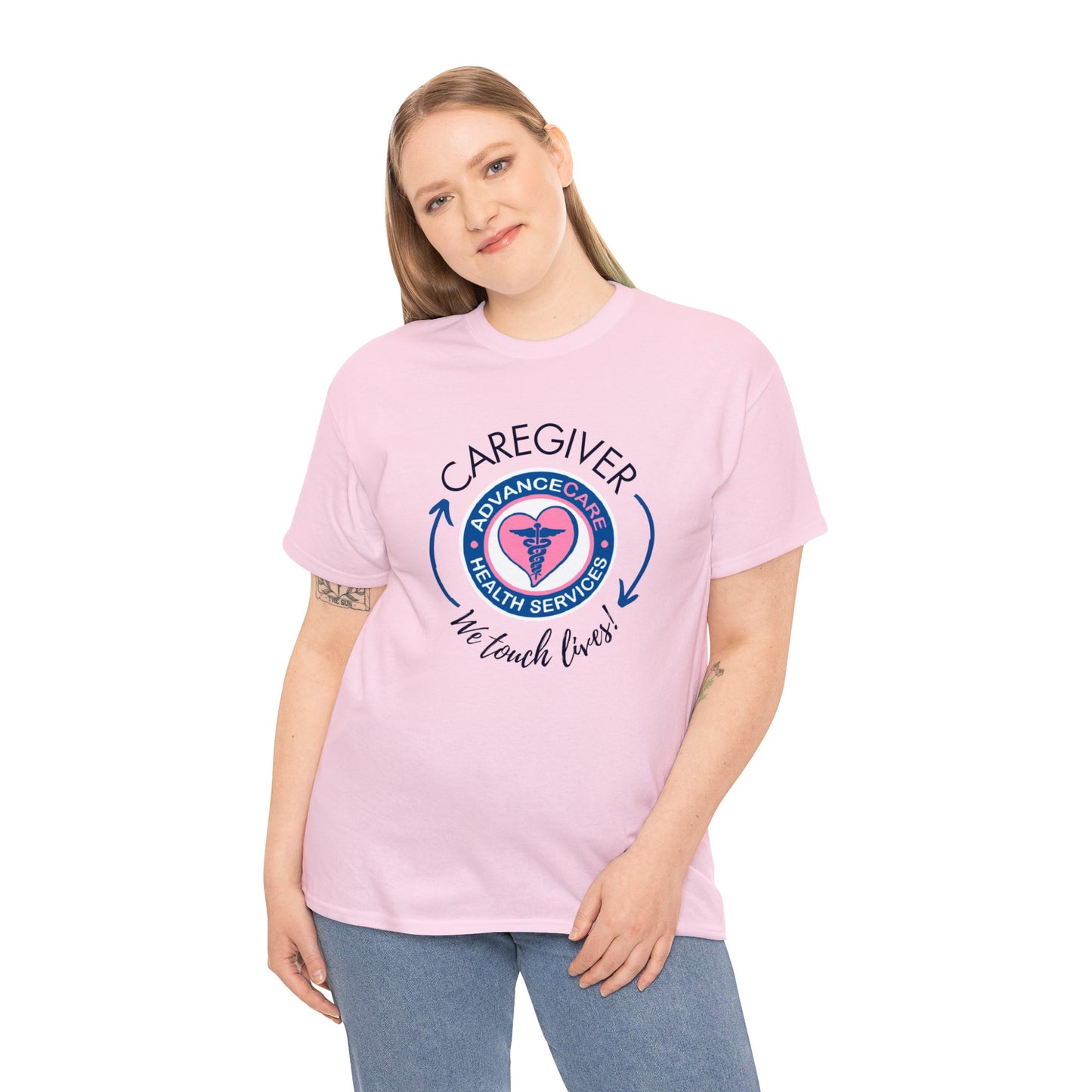 AdvanceCare Caregiver Unisex Heavy Cotton Tee