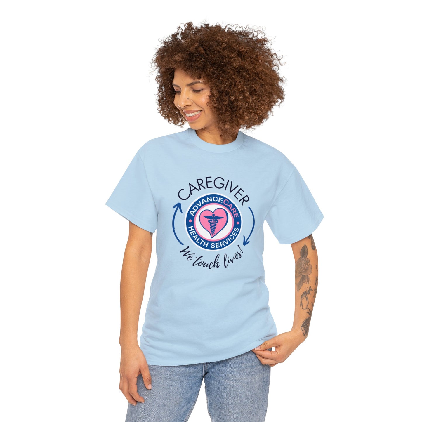 AdvanceCare Caregiver Unisex Heavy Cotton Tee