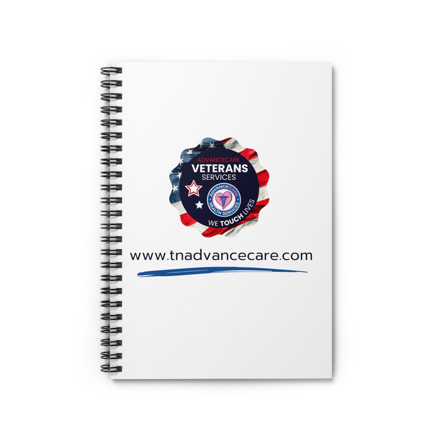 AdvanceCare Veterans Spiral Notebook