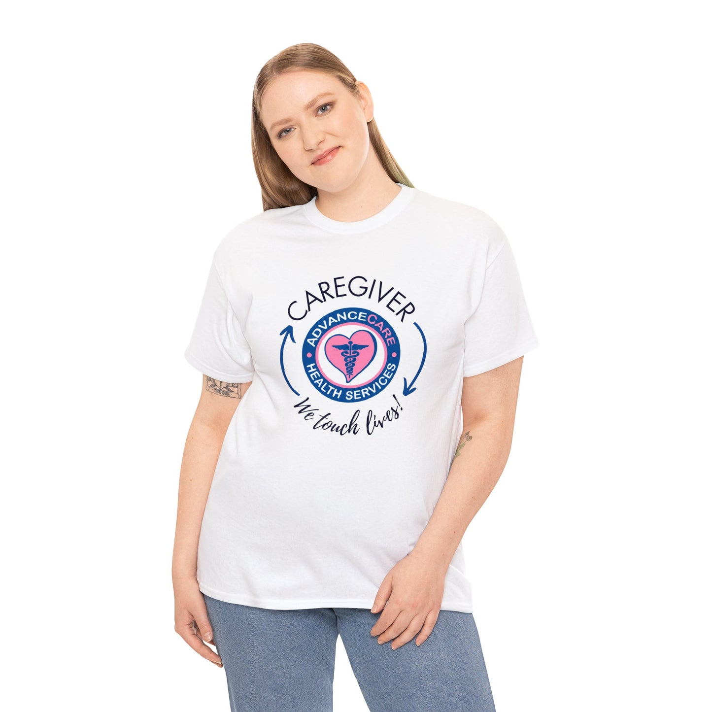 AdvanceCare Caregiver Unisex Heavy Cotton Tee