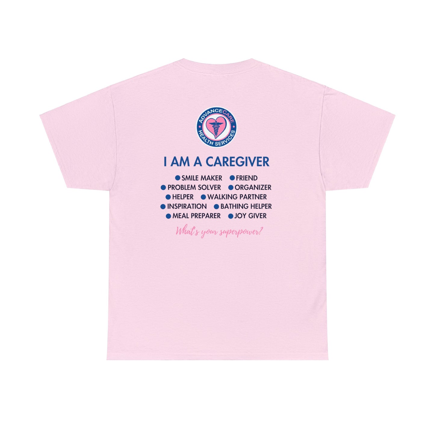 AdvanceCare Caregiver Unisex Heavy Cotton Tee