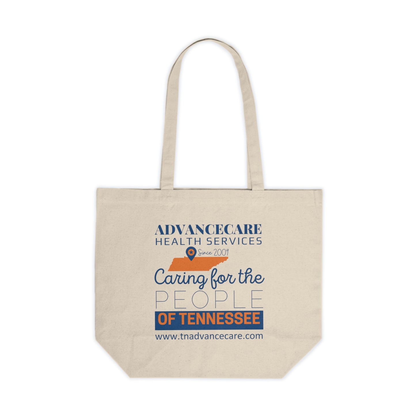 AdvanceCare Canvas Shopping Tote