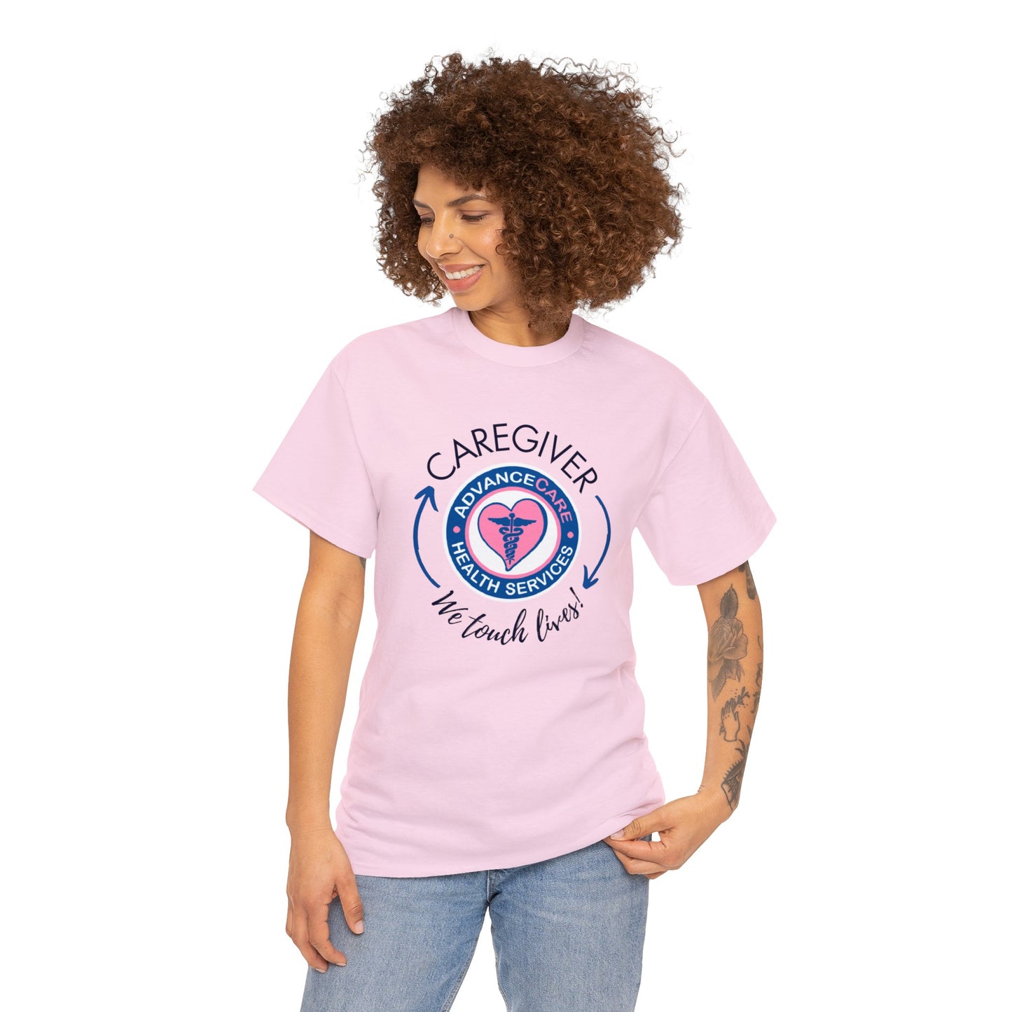 AdvanceCare Caregiver Unisex Heavy Cotton Tee