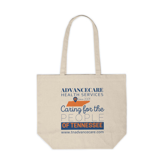 AdvanceCare Canvas Shopping Tote