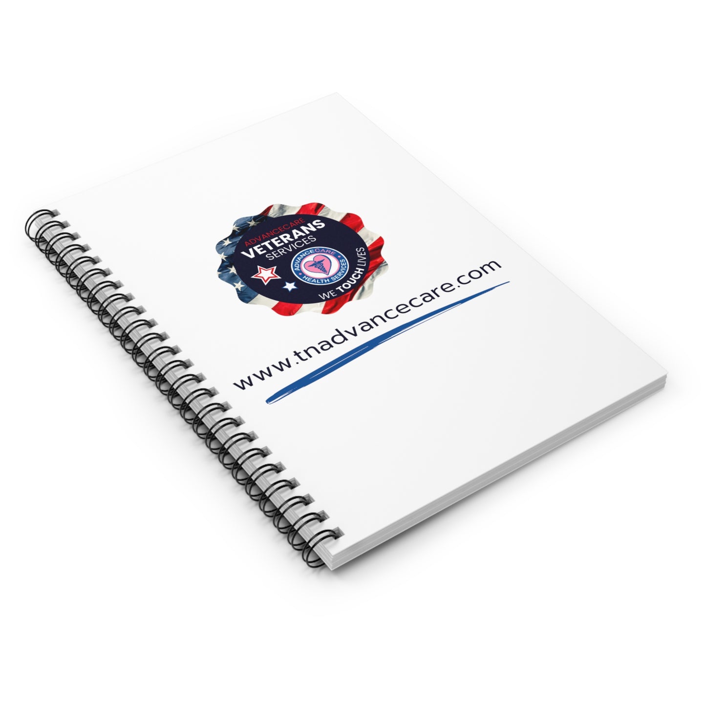 AdvanceCare Veterans Spiral Notebook